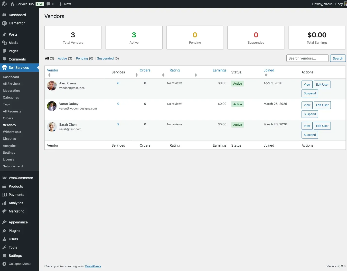Vendor Management