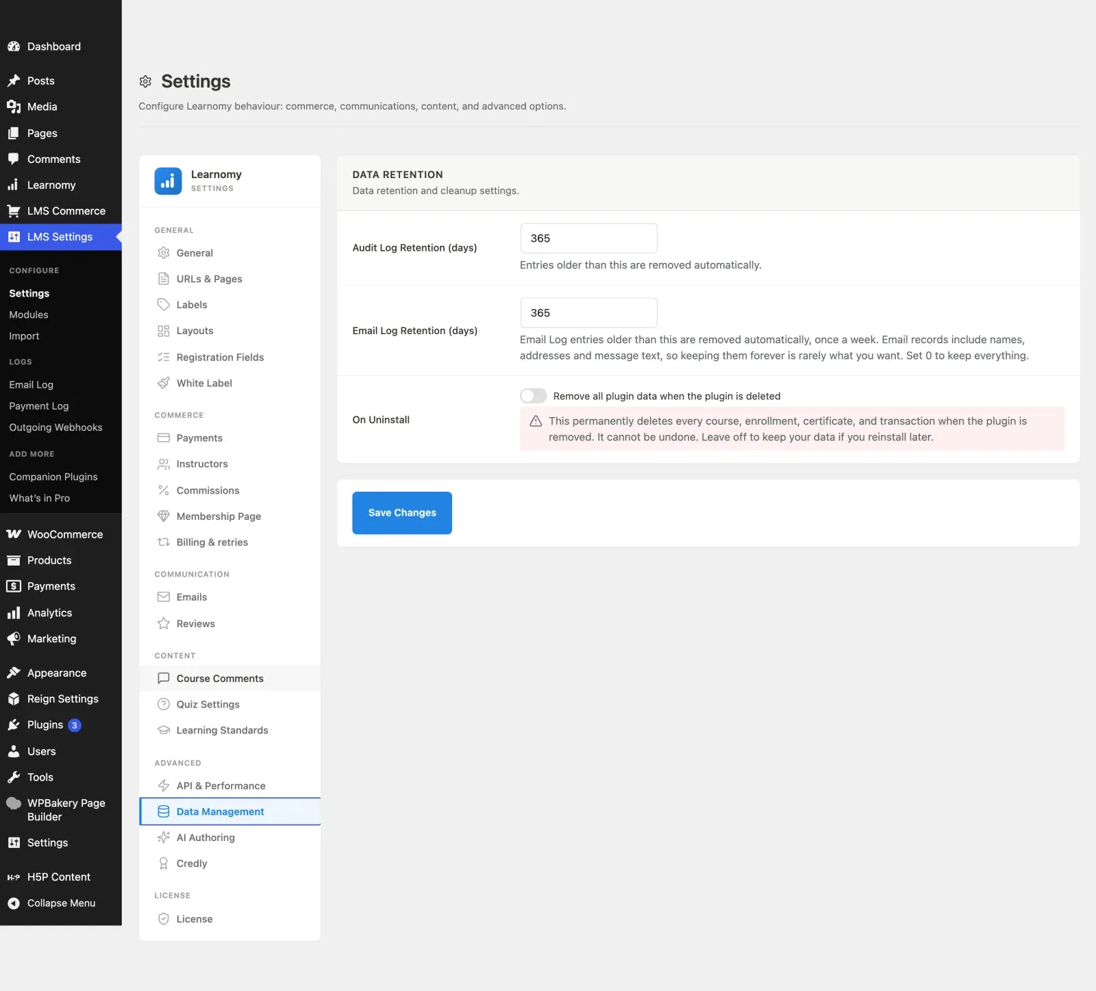 Data Management first view