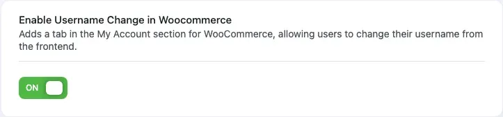 WooCommerce Settings