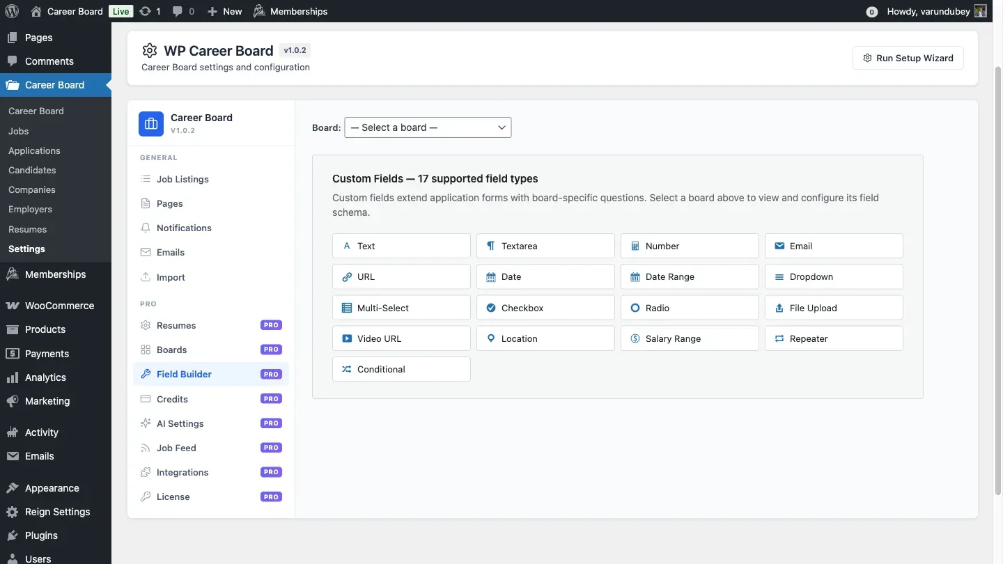 Adding a Custom Field