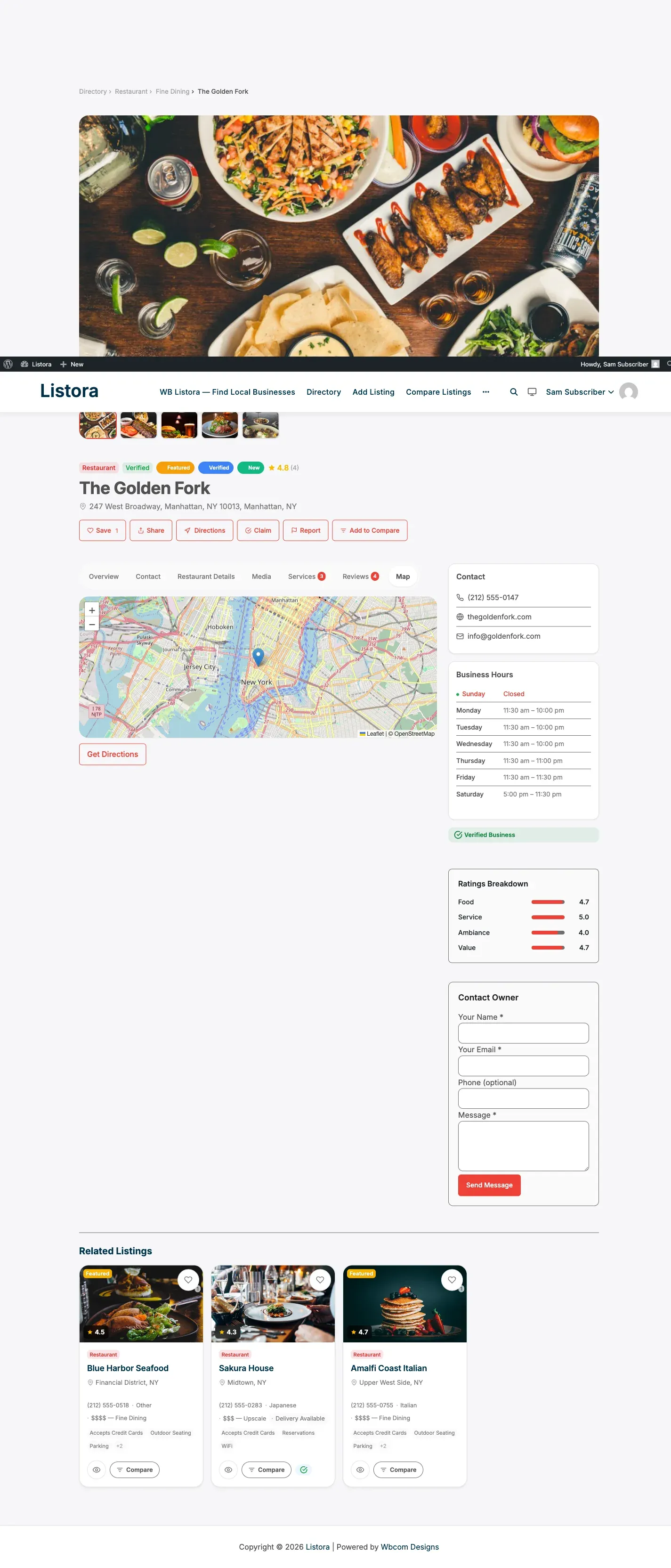 Google Maps - screenshot from the modernized 1.0.5 site