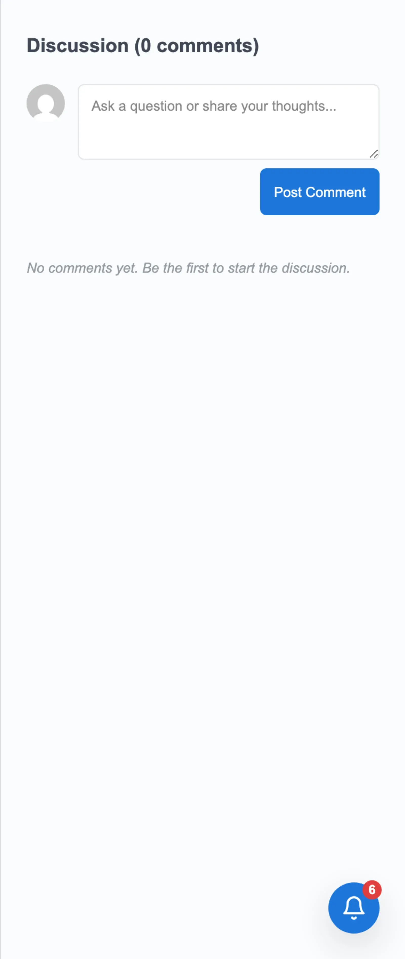 Player actions bar