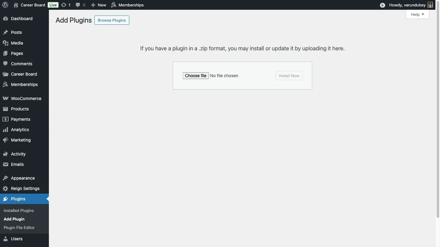 Pro Plugin Upload